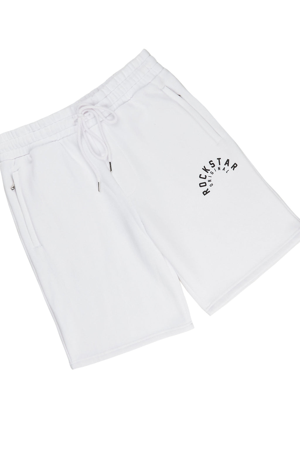 Felix White Graphic T-Shirt Short Set