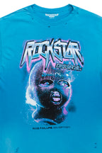 Ganen Teal Graphic T-Shirt