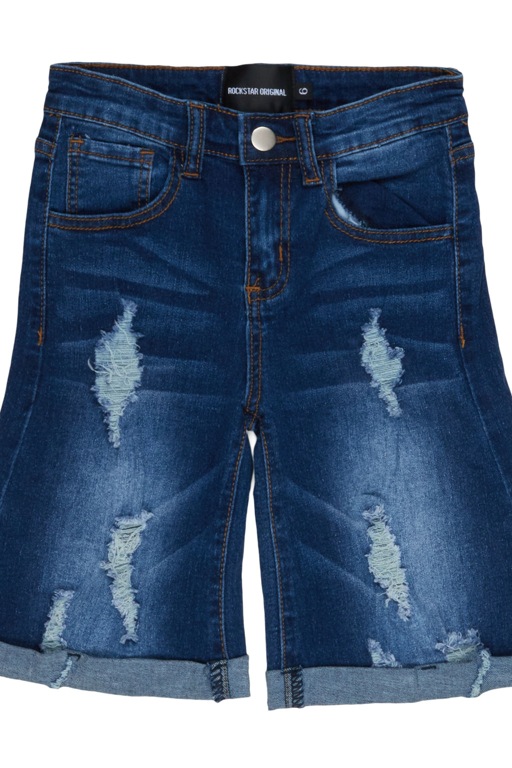 Girls Alice Blue Flare Denim Short