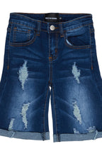 Girls Alice Blue Flare Denim Short