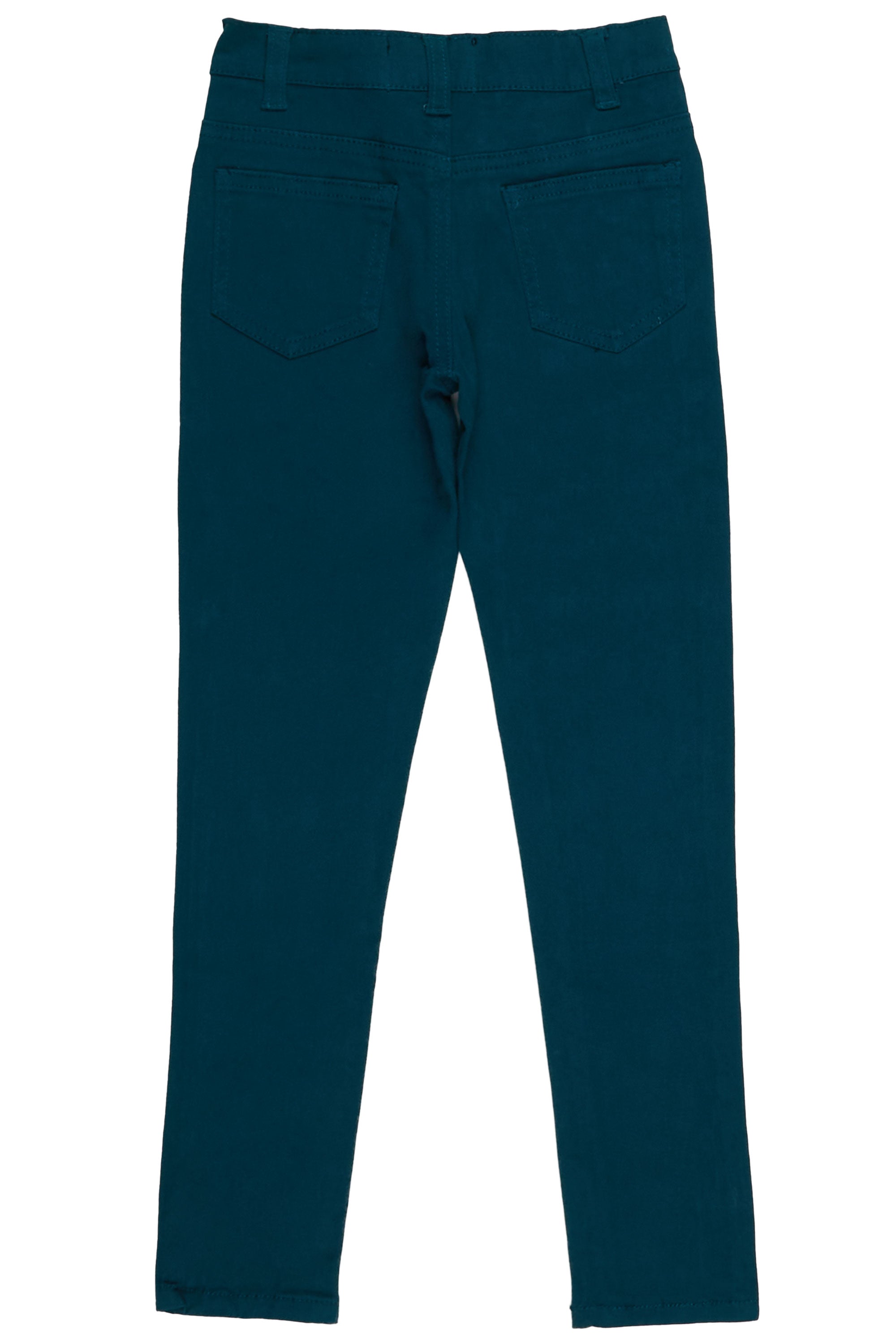 Girls Shyla Teal 5 Pocket Jean