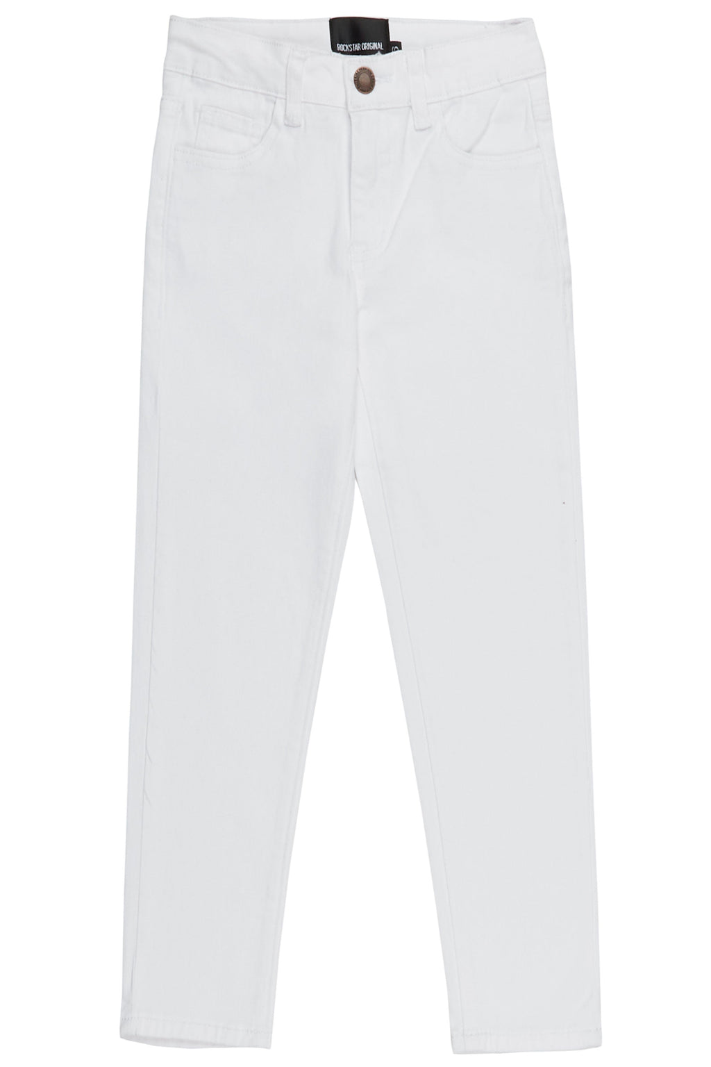 Girls Shyla White 5 Pocket Jean