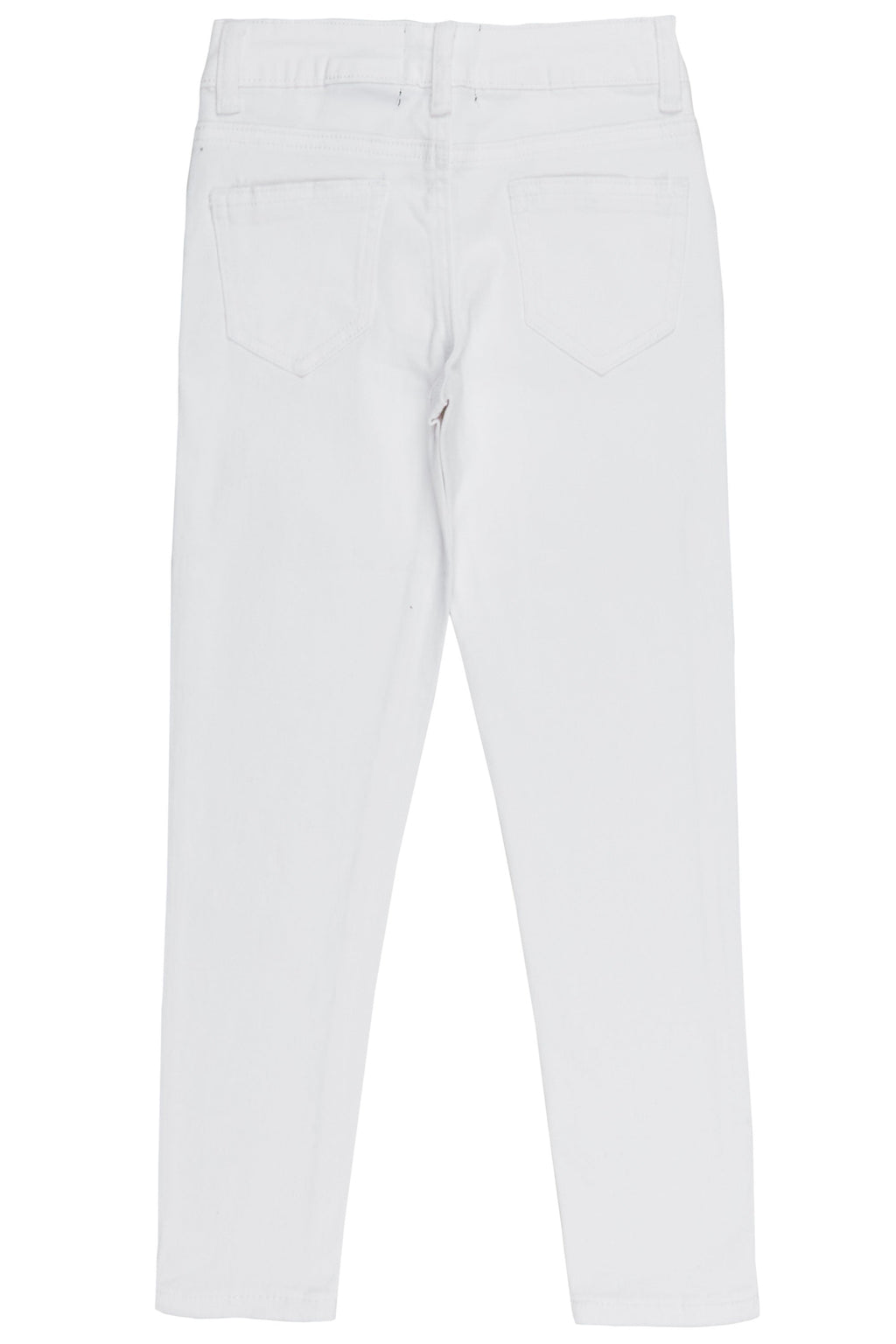 Girls Shyla White 5 Pocket Jean