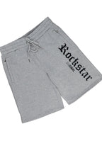 Golden Heather Grey Graphic T-Shirt Short Set