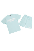 Gunnar Aqua Graphic T-Shirt/ Short Set