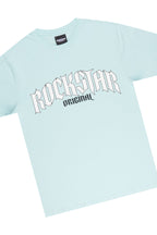 Harlee Aqua Graphic T-Shirt Short Set