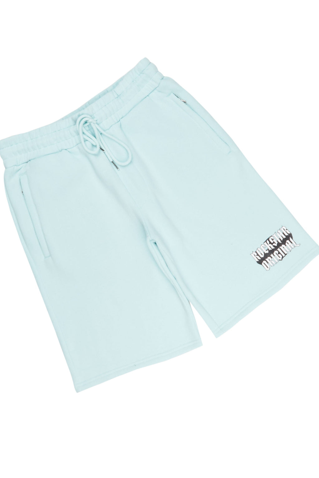 Harlee Aqua Graphic T-Shirt Short Set