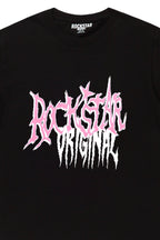 Hawkey Black Graphic T-Shirt