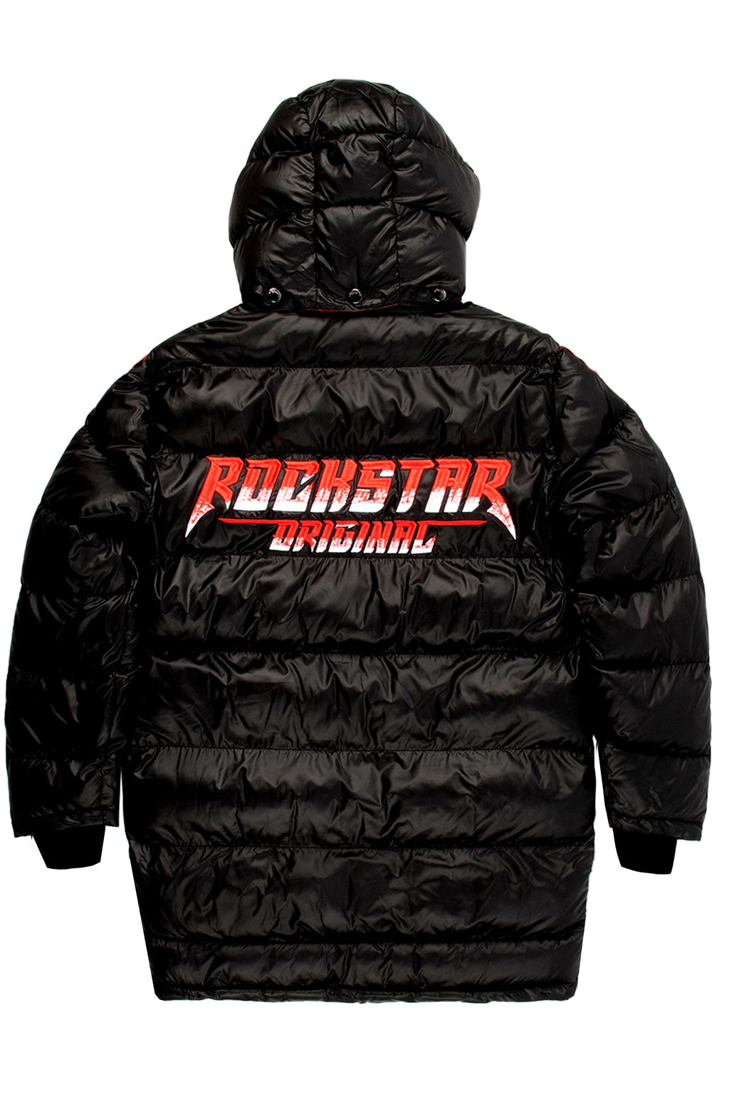 Hayes Mid-Length Puffer Jacket - Black