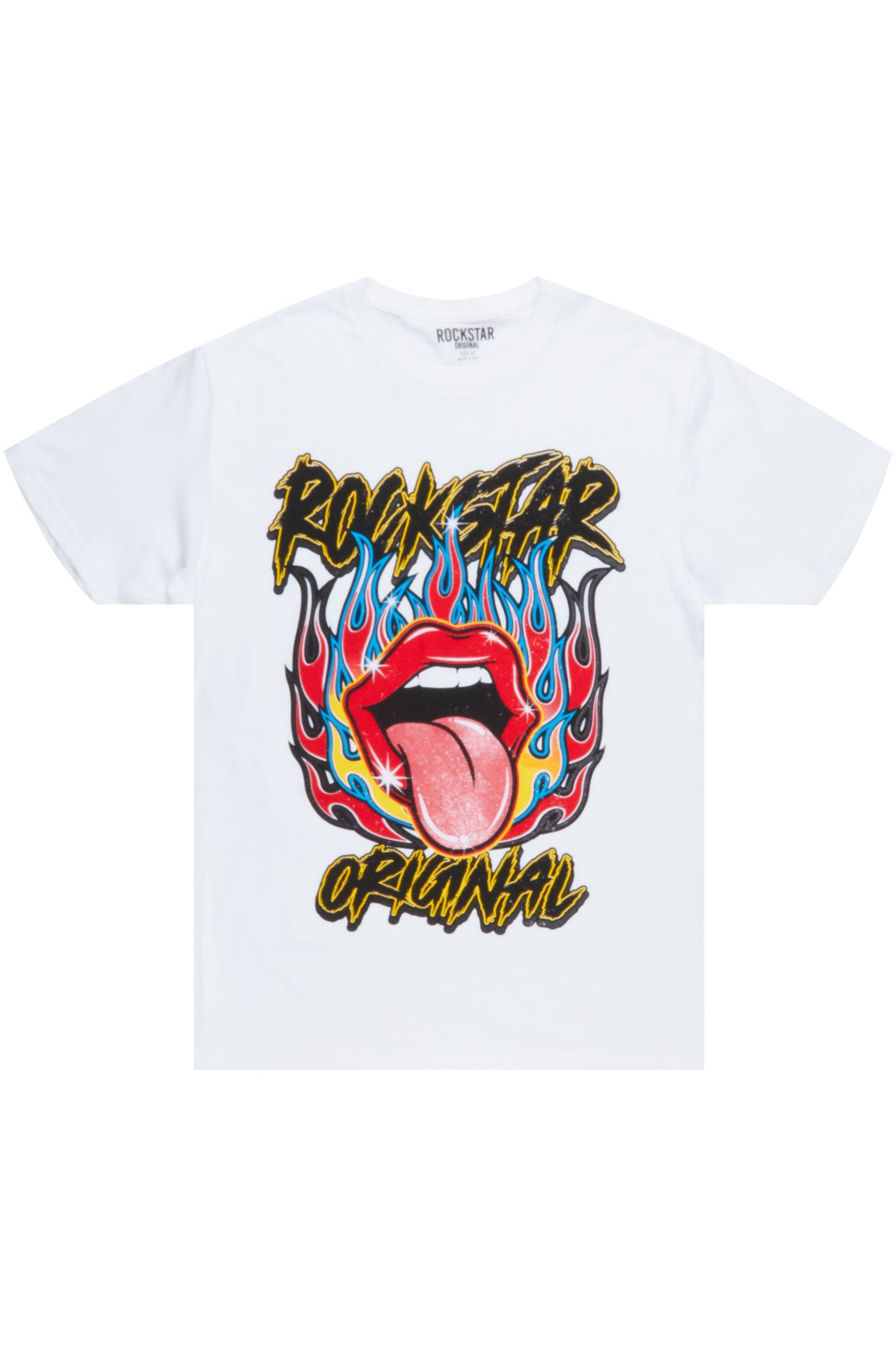 Henlix White Graphic T-Shirt