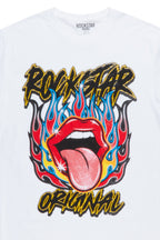 Henlix White Graphic T-Shirt