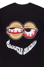 Highya Black Graphic T-Shirt