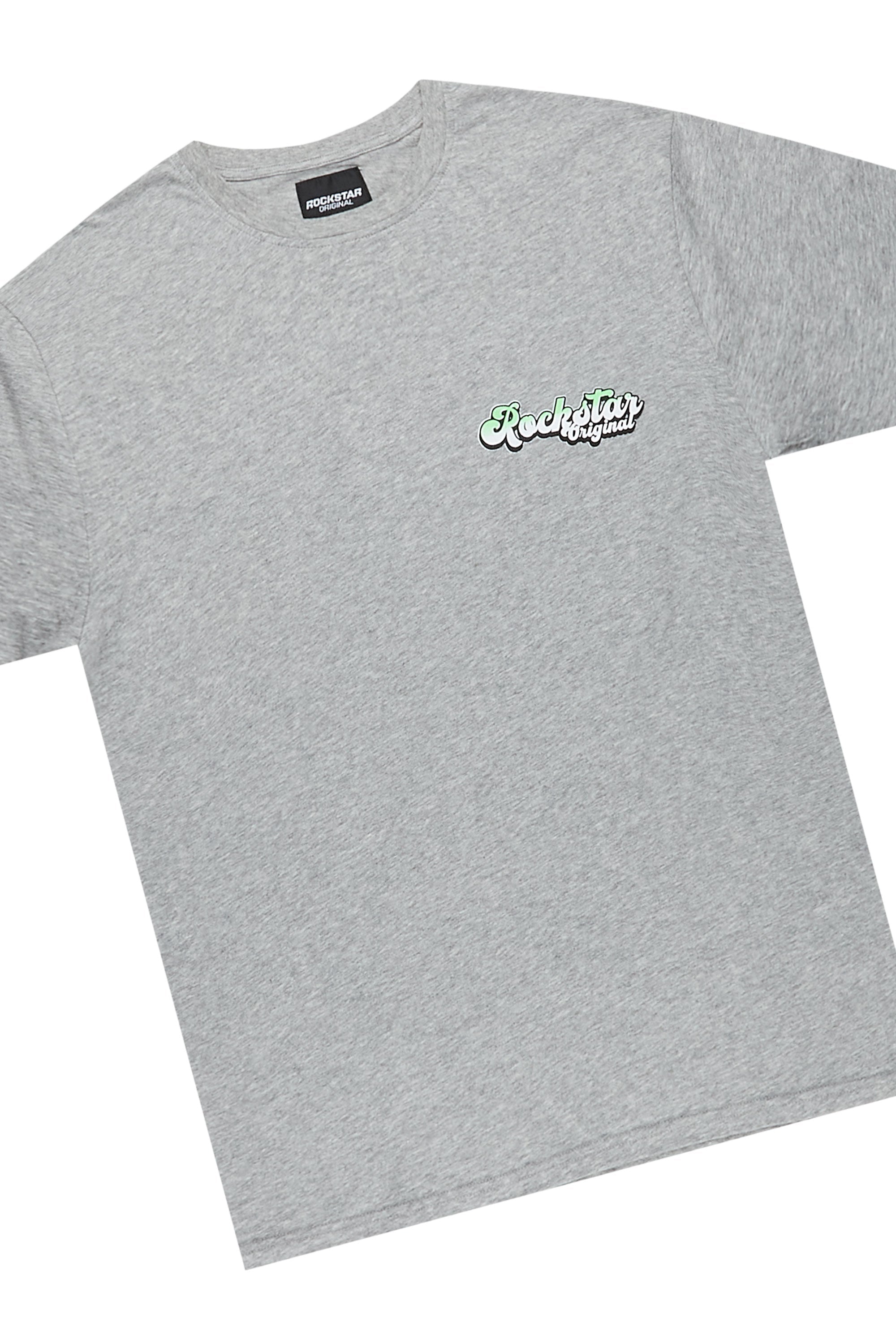 Highya Grey T-Shirt/Short Set