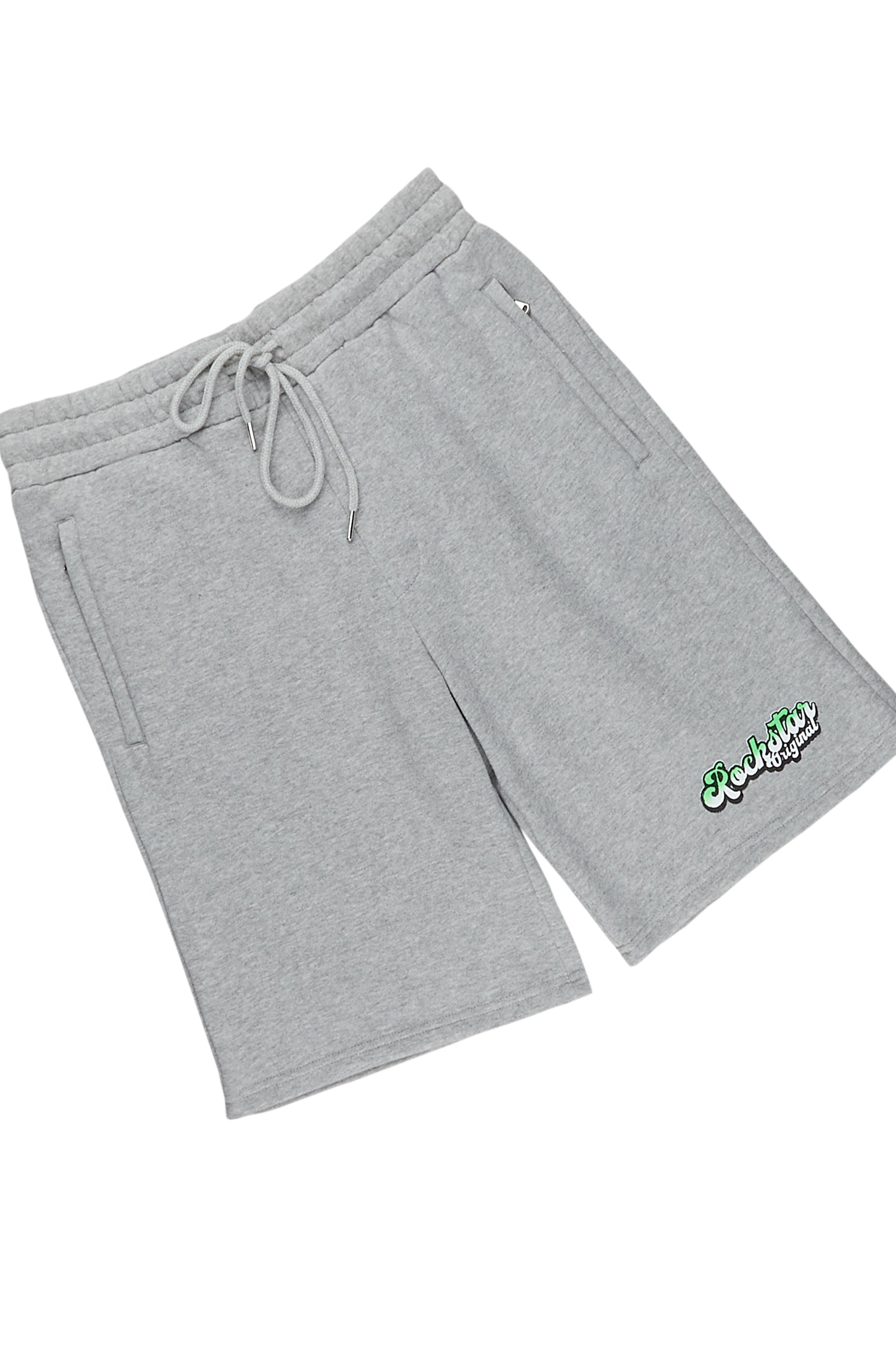 Highya Grey T-Shirt/Short Set