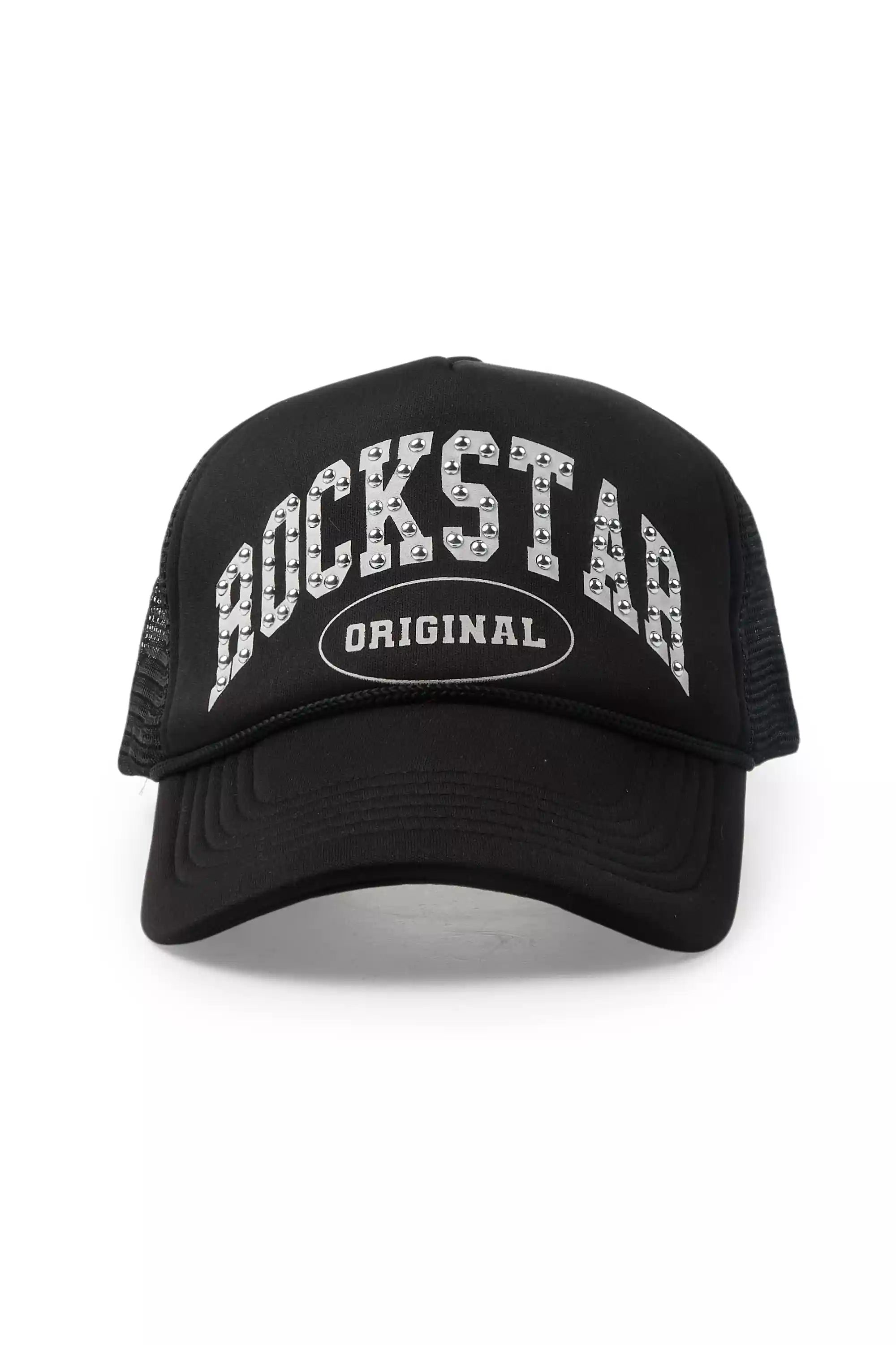 Tashika Black Trucker Hat