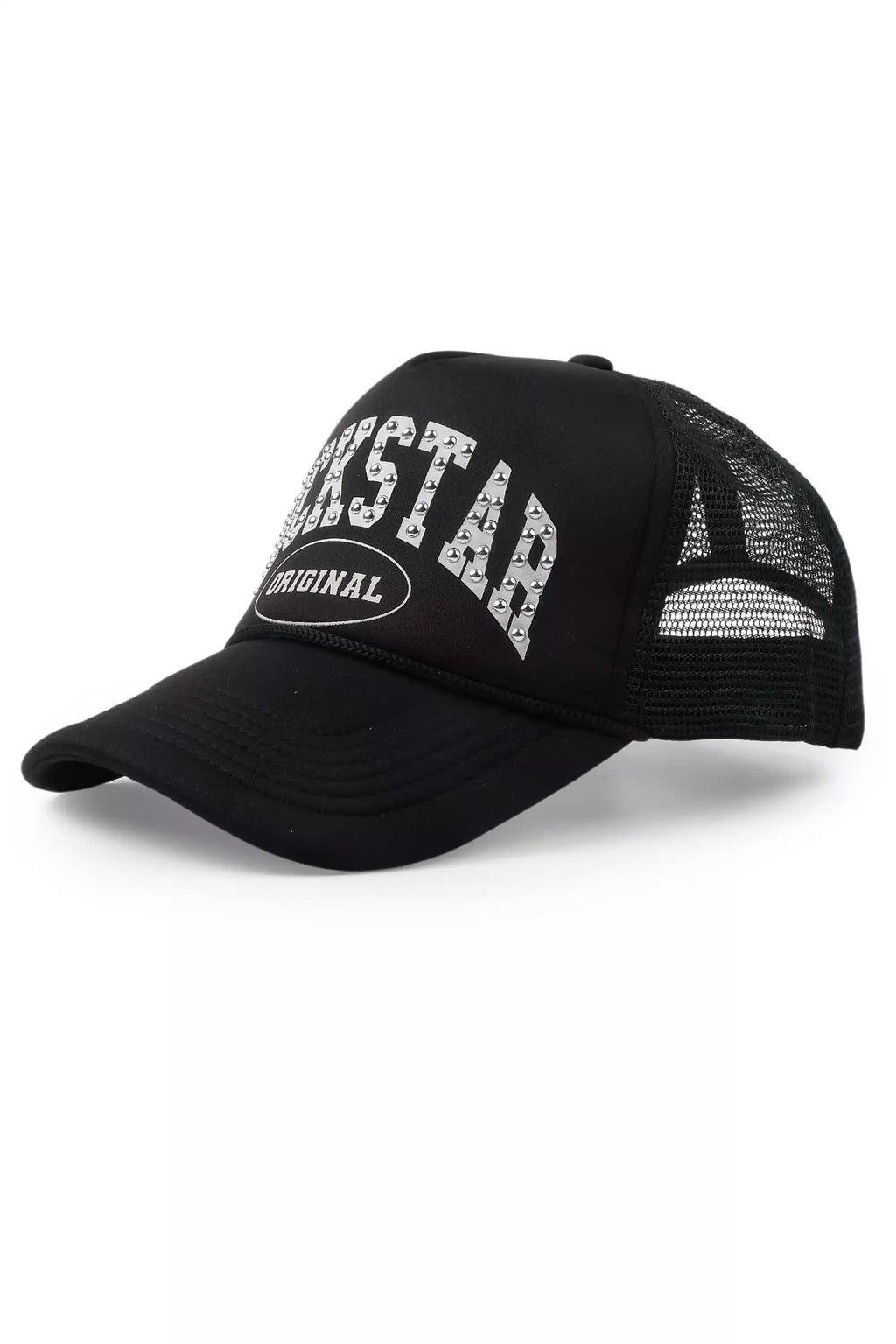 Tashika Black Trucker Hat