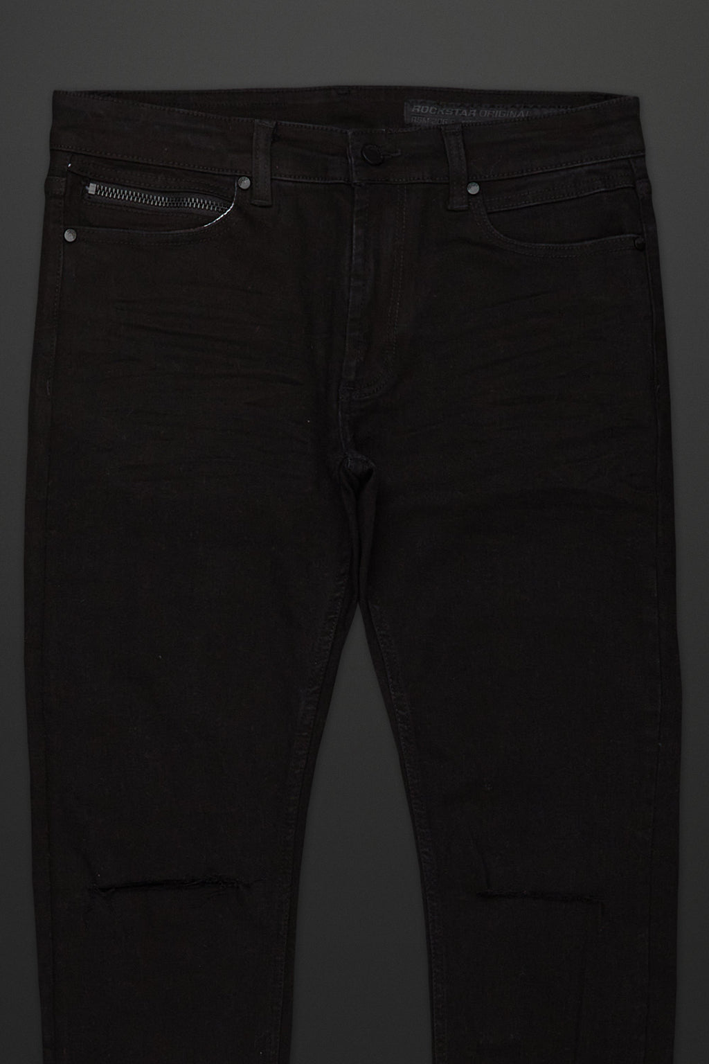 Jaymes Black Stacked Flare Jean