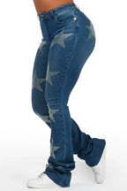 Stargirl Dark Wash Super Stacked Jean
