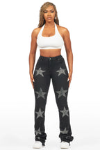 Stargirl Black Super Stacked Jean