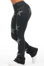 Stargirl Black Super Stacked Jean