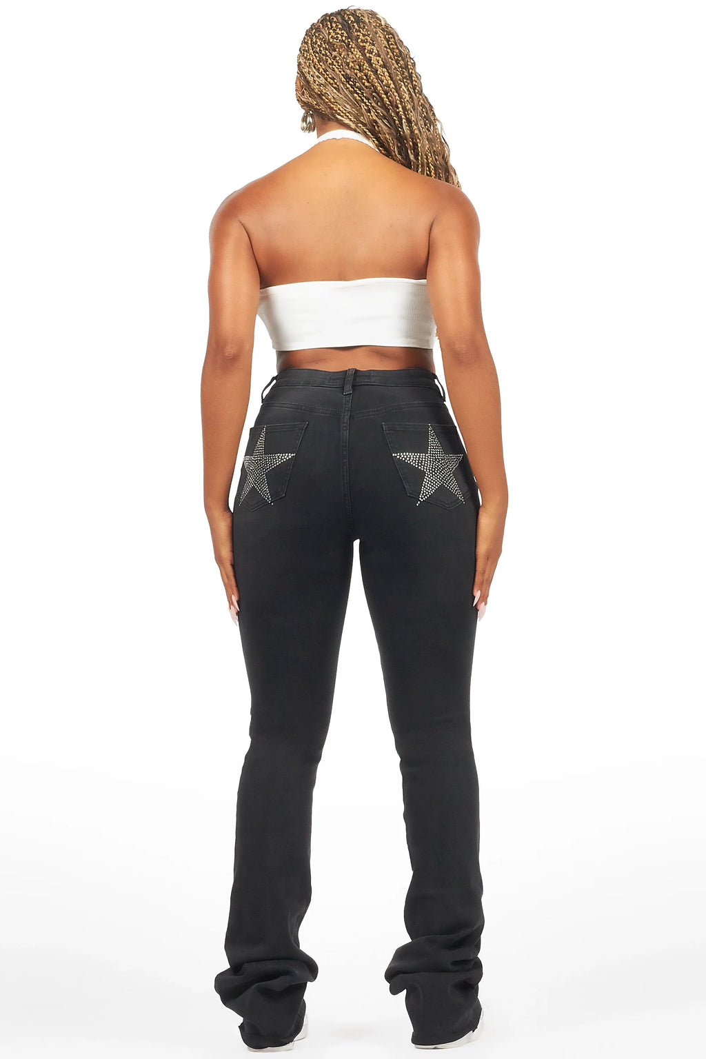 Stargirl Black Super Stacked Jean