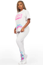 Bridgette Grey T-Shirt Trackset