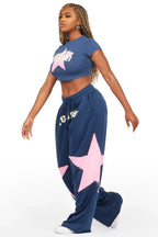 Shelley Navy T-Shirt Trackset