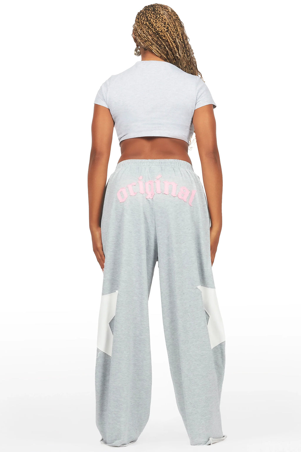 Shelley Heather Grey T-Shirt Trackset