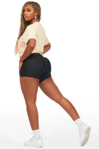 Nahomy Beige Oversized Tee