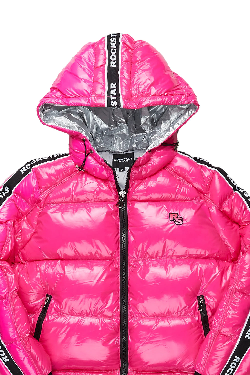 Jackey Hot Pink Puffer Jacket