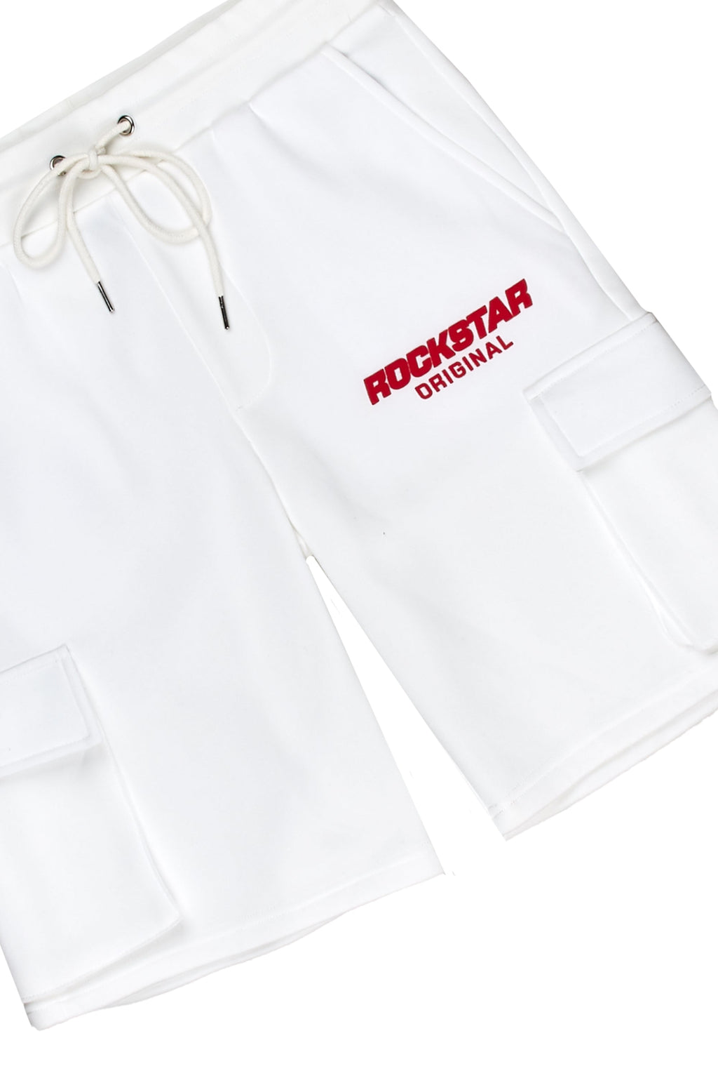 Keel Short Set-White/Red