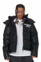 Kensen Black Puffer Jacket
