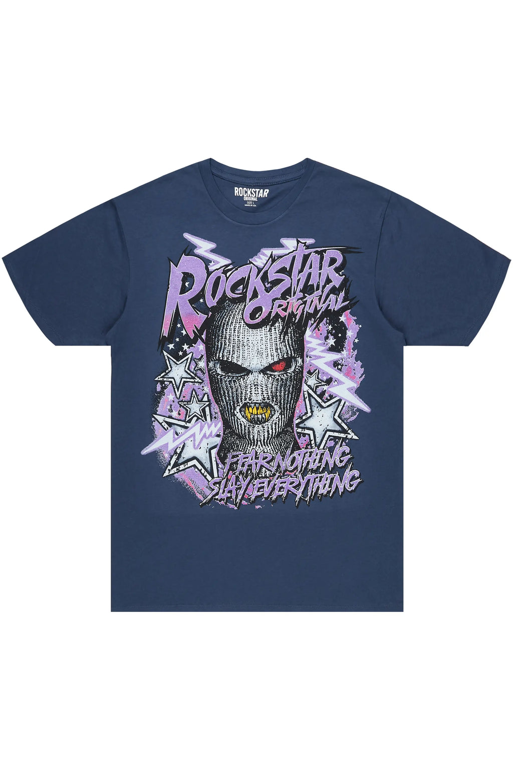 Kantin Steel Blue Graphic T-Shirt