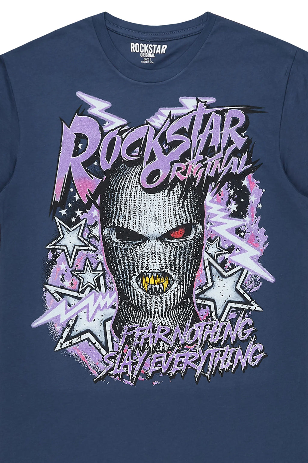 Kantin Steel Blue Graphic T-Shirt