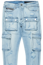 Kap Blue Cargo Jean