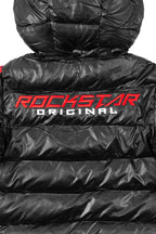 Kids Alasia Puffer Jacket- Black