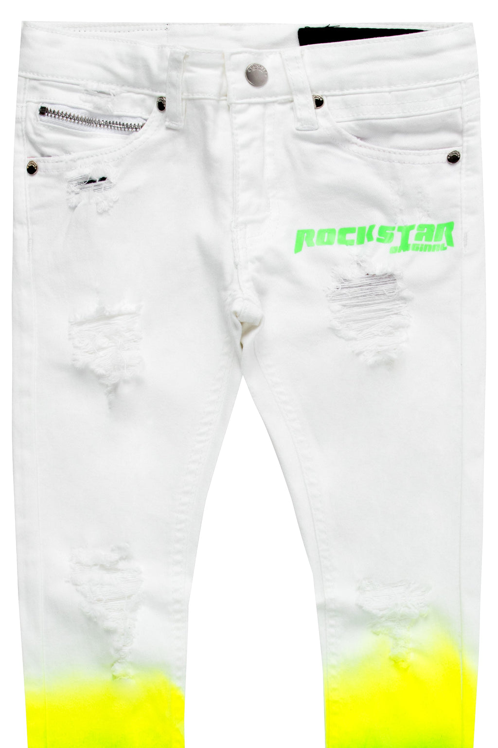 Kids Chico Jean-Grn/Yel