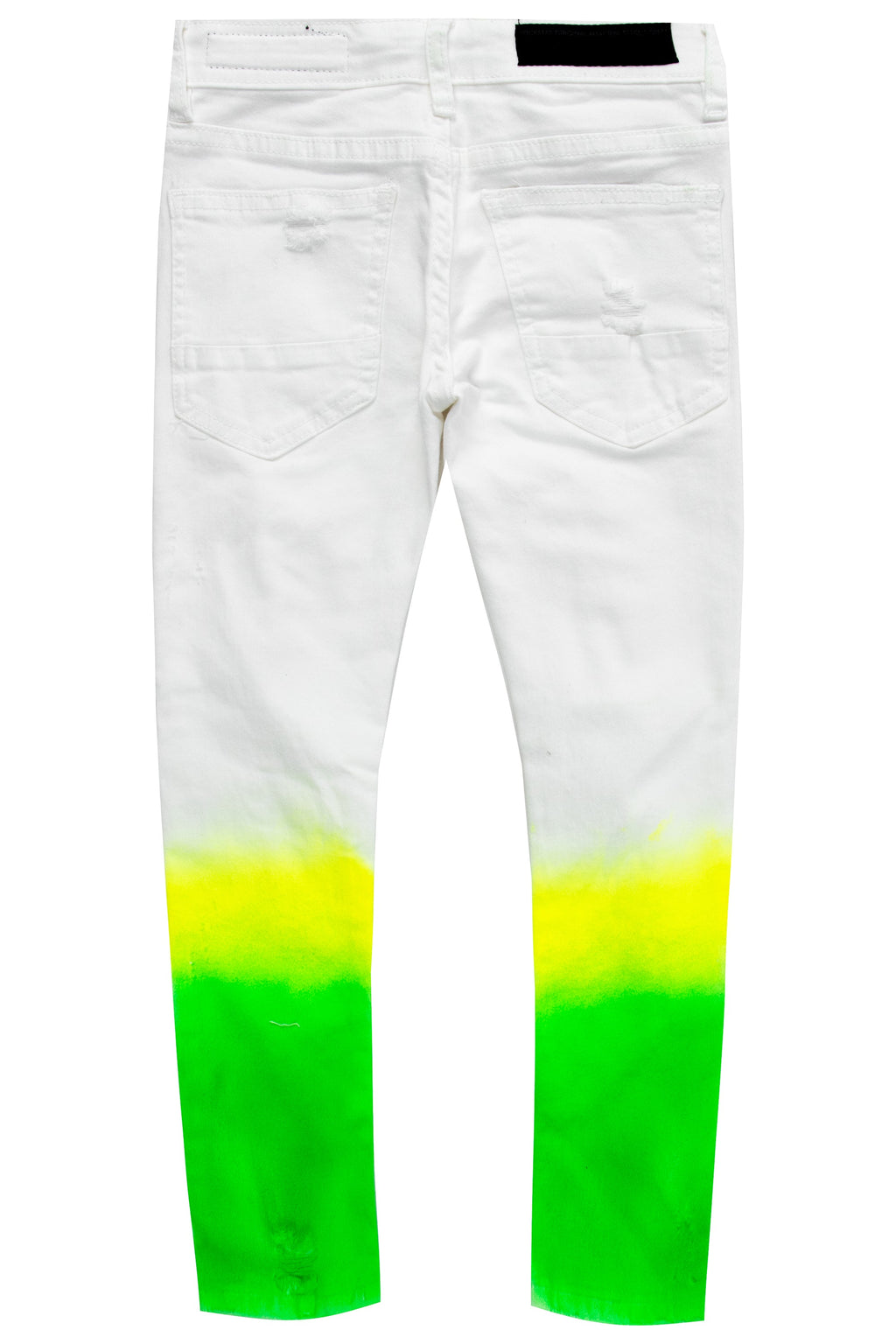 Kids Chico Jean-Grn/Yel