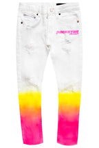 Kids Chico Jean-Pink/Yel