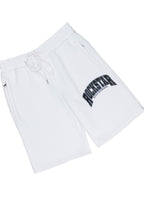 Knox White Graphic T-Shirt Short Set