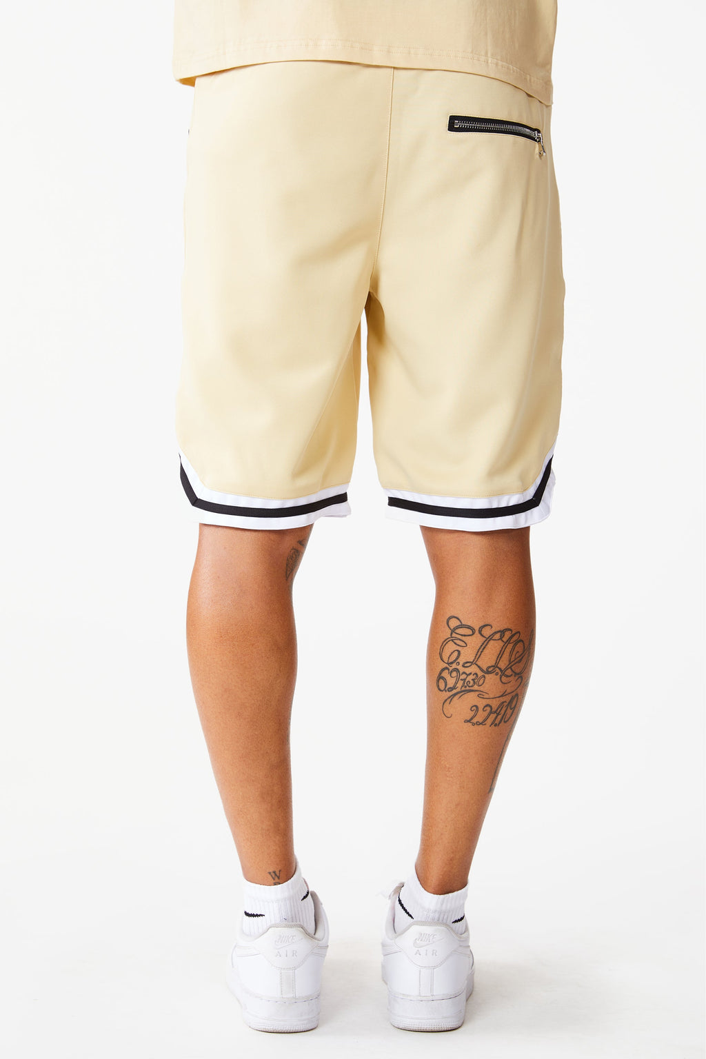 Corey Short Set-Beige