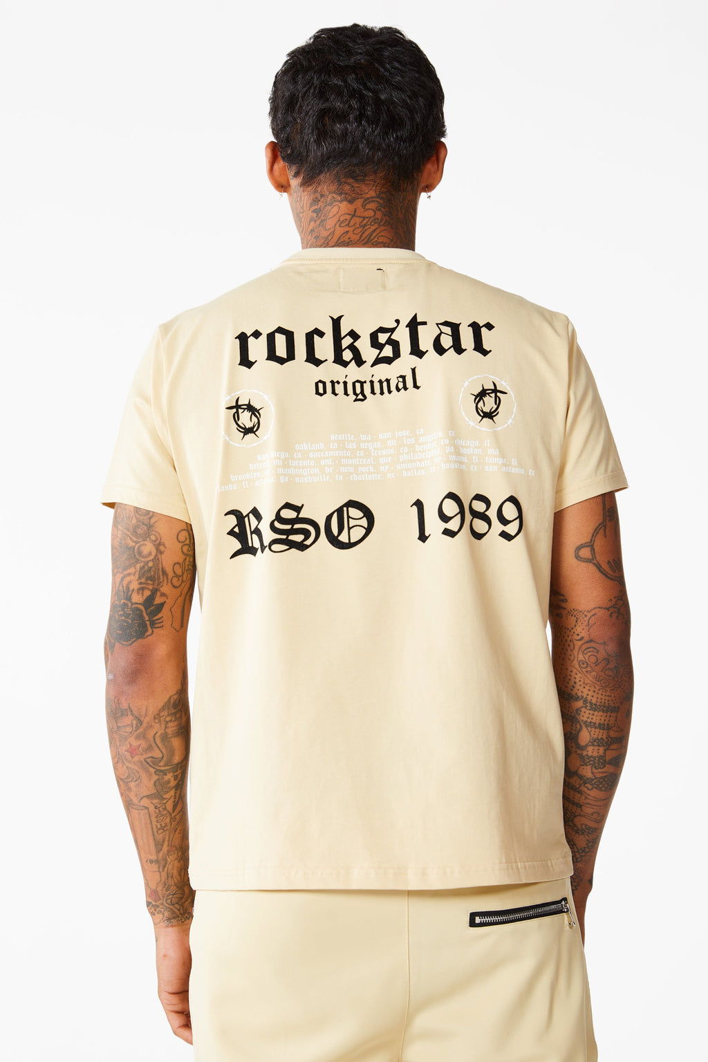 Corey Short Set-Beige