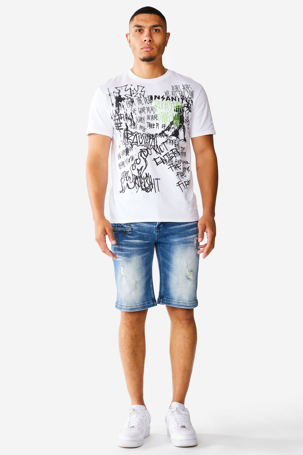 Kenny Denim Short- Blue