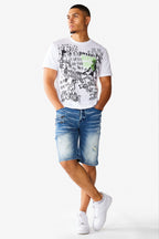 Kenny Denim Short- Blue