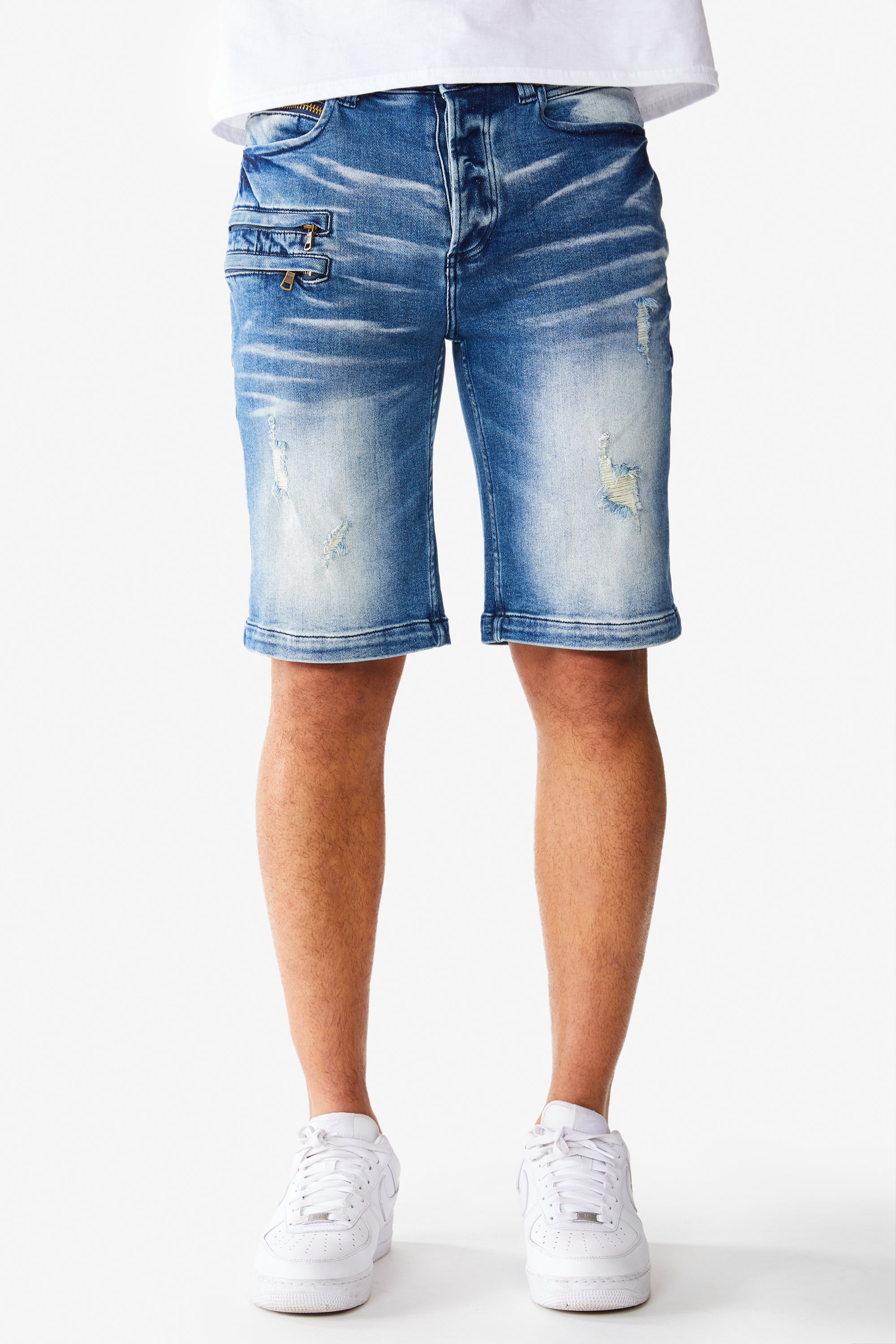 Kenny Denim Short- Blue