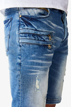 Kenny Denim Short- Blue