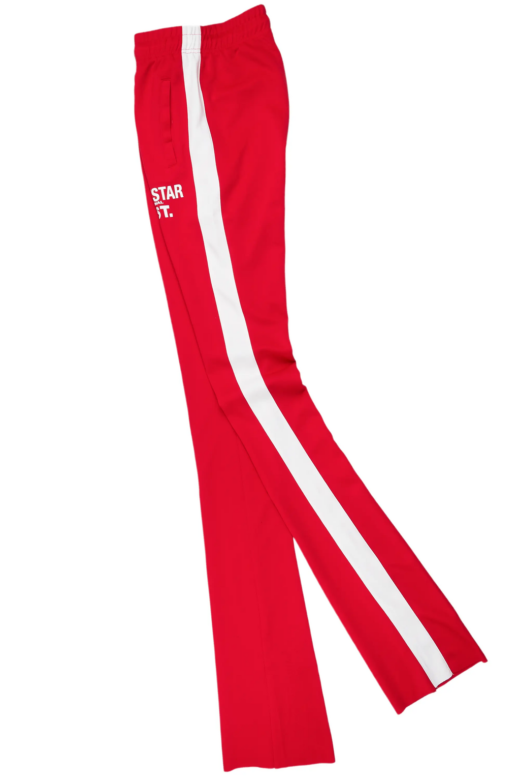 Landry Red Super Stacked Track Pant