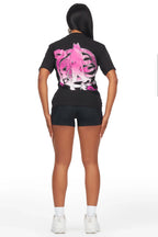 Sonya Black Oversized T-Shirt