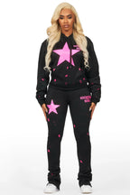 Areetha Black Super Stacked Trackset