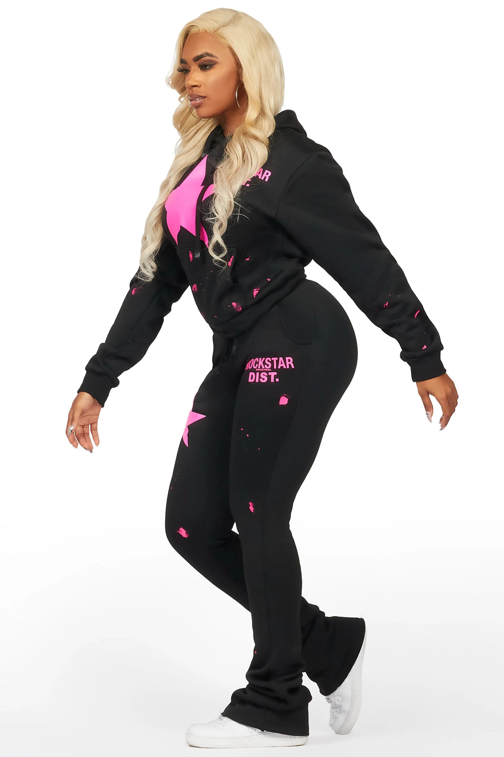 Areetha Black Super Stacked Trackset